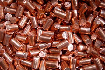 анод медный 8х500х1000 мм амф