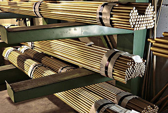 Круг (пруток) бронзовый 40 мм БрОЦС5-5-5 тянутый матовый круг (пруток) бронзовый 40 мм броцс5-5-5 тянутый матовый