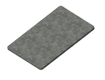 Пластина прямоугольная 100х250 толщина 1.2 мм пластина прямоугольная 100х250 толщина 1.2 мм