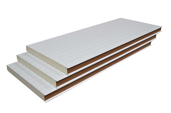 Стеновые сэндвич панели с ППУ 60 RAL 3005 Темно-красный стеновые сэндвич панели с ппу 60 ral 3005 темно-красный