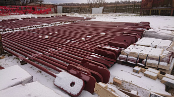 Анкерная тяга с кованной проушиной шаг резьбы 0.75 мм 11х10.513х10.188х10.08 мм ВС3СП5 анкерная тяга с кованной проушиной шаг резьбы 0.75 мм 11х10.513х10.188х10.08 мм вс3сп5