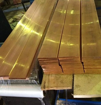 Шина бронзовая 0.5х250х1240 мм БрБ2т ГОСТ 1789-13 шина бронзовая 0.5х250х1240 мм брб2т гост 1789-13