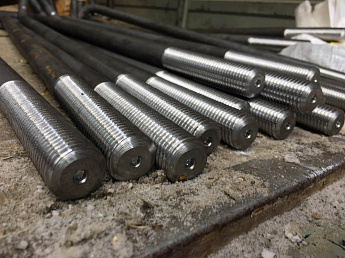 Анкерная резьбовая тяга с муфтой тип АТс-60-l 09Г2С ГОСТ 23118-2012 анкерная резьбовая тяга с муфтой тип атс-60-l 09г2с гост 23118-2012