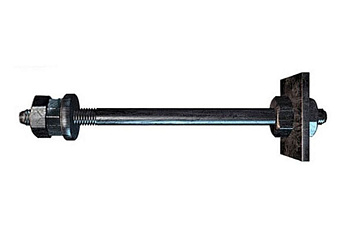 болт фундаментный с анкерной плитой тип 2.1 м42х710